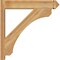Ekena Millwork Legacy Arts & Crafts Rough Sawn Outlooker, Western Red Cedar, 6"W x 28"D x 28"H OUT06X28X28LEC03RWR - alternate 3